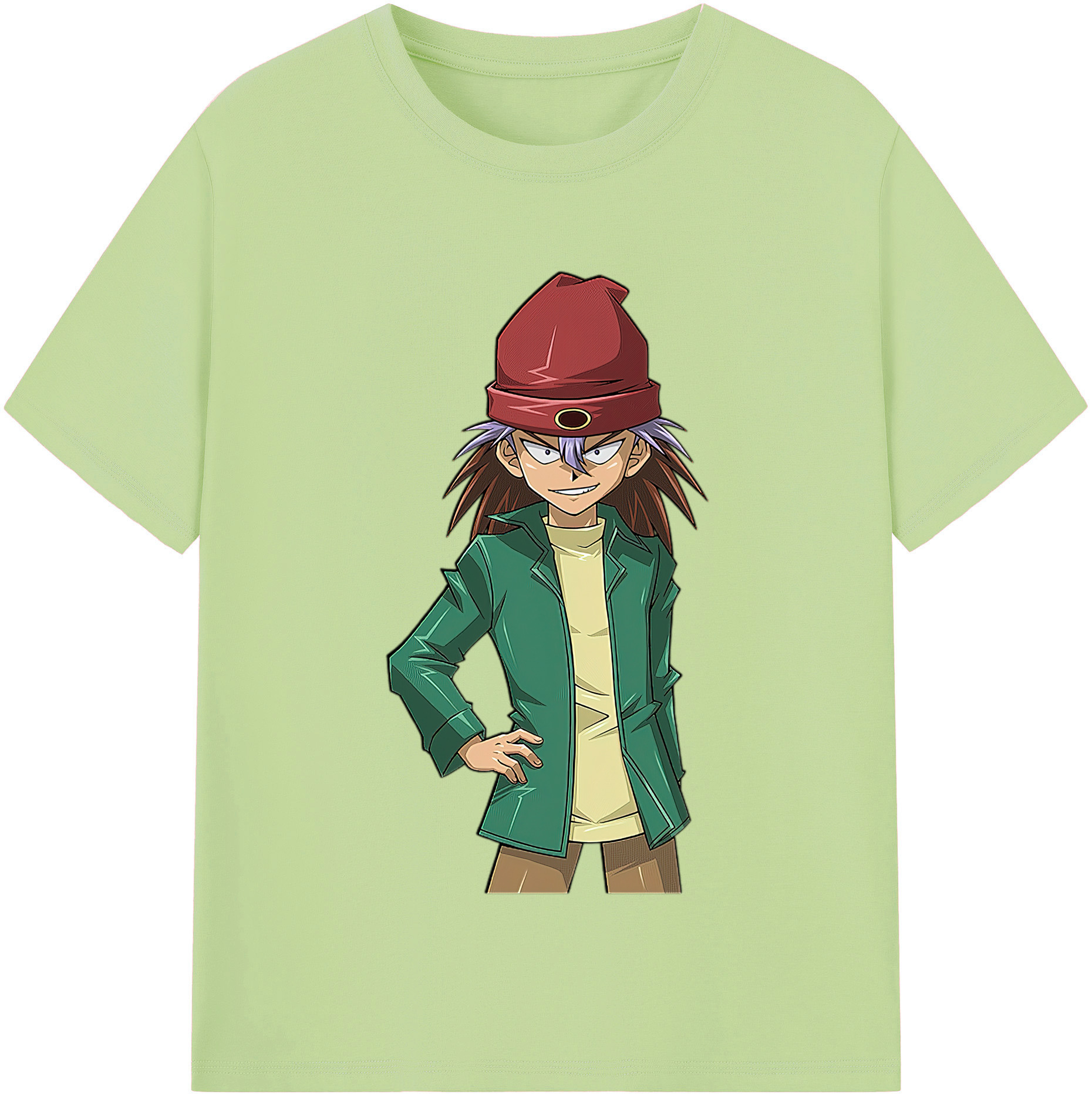 （画像用） 遊☆戯☆王 Yu-Gi-Oh! 綿100％半袖Tシャツ（フロントプリント）